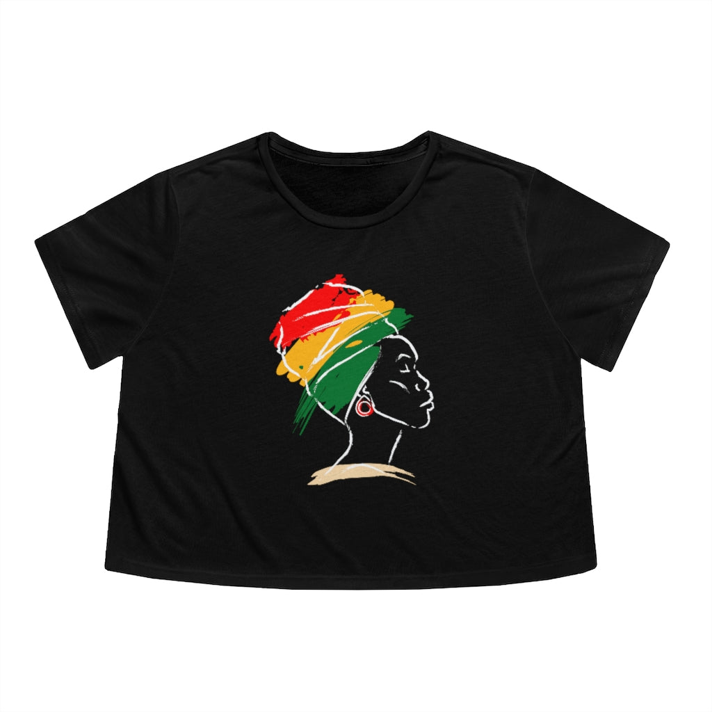 Women's Flowy Cropped Tee