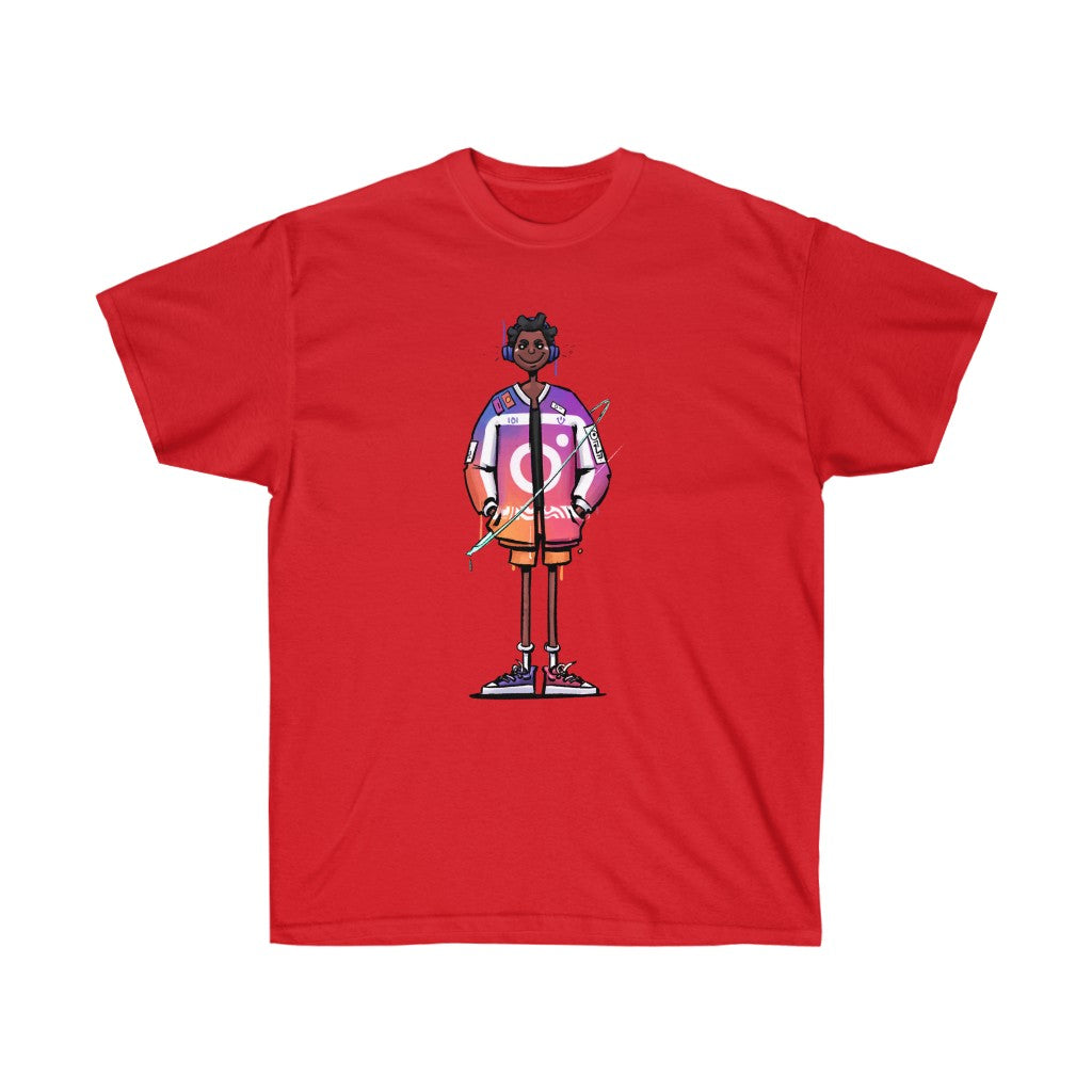 Social Media vs. Reality Unisex Ultra Cotton Tee