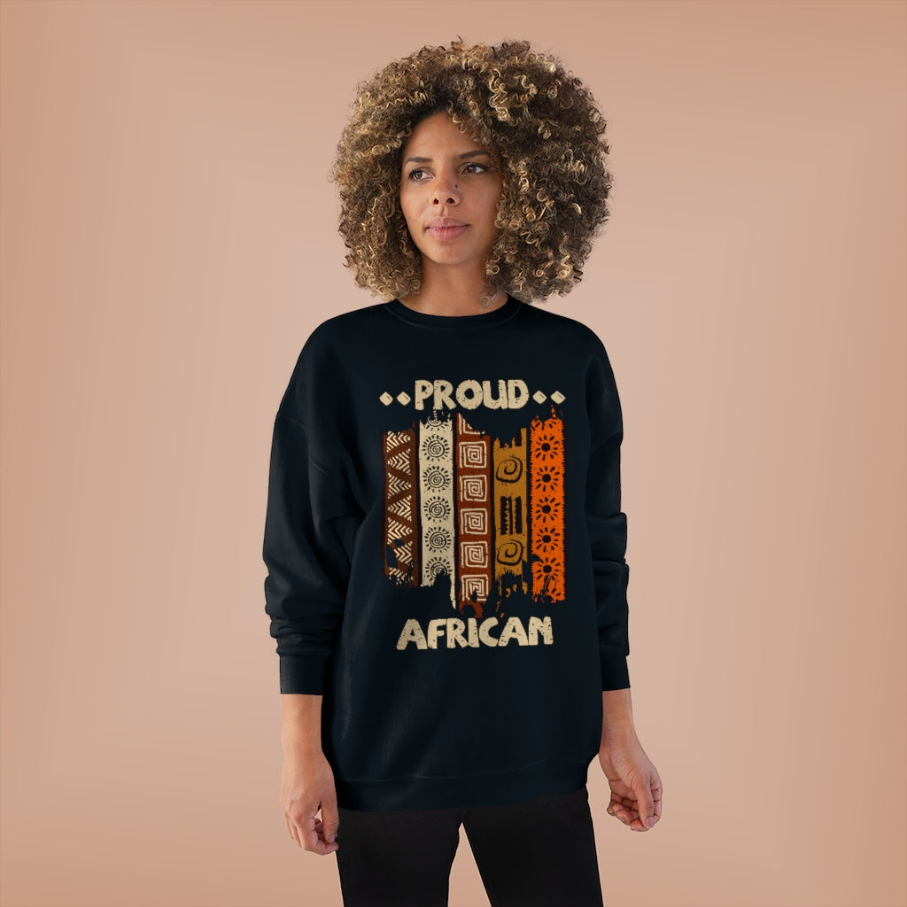 Proud African Unisex EcoSmart® Crewneck Sweatshirt