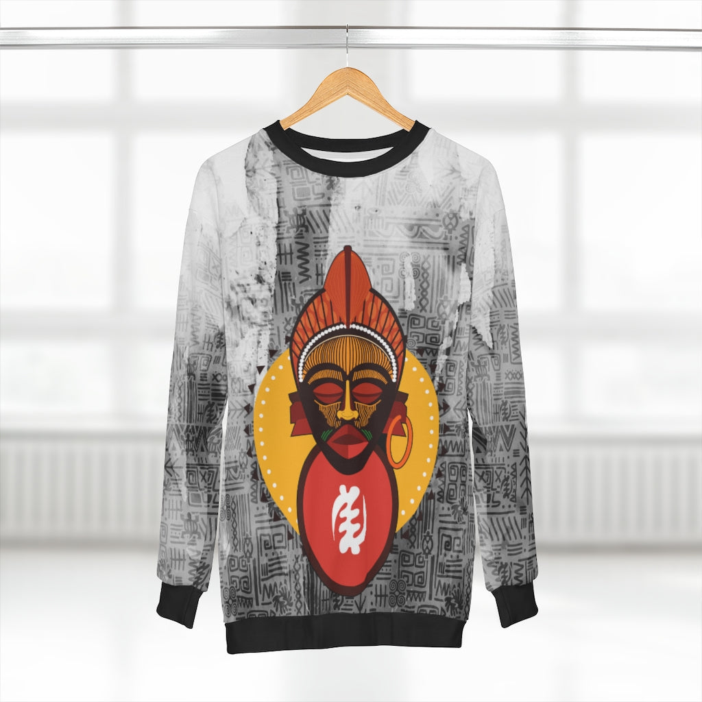 Adinkra Mask Unisex Sweatshirt