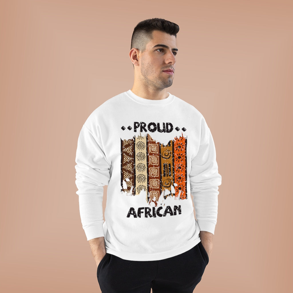 Proud African Unisex EcoSmart® Crewneck Sweatshirt