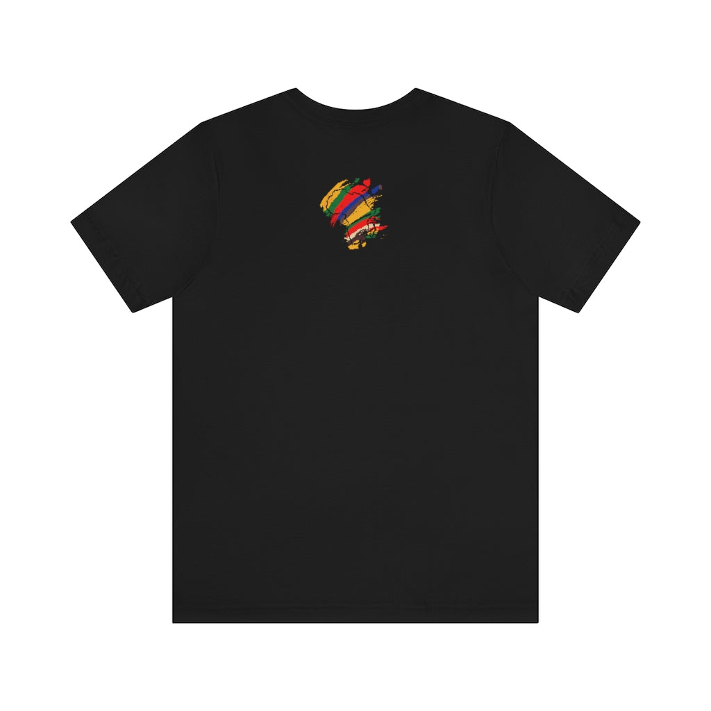 Tribal Color African Unisex Short Sleeve Tee