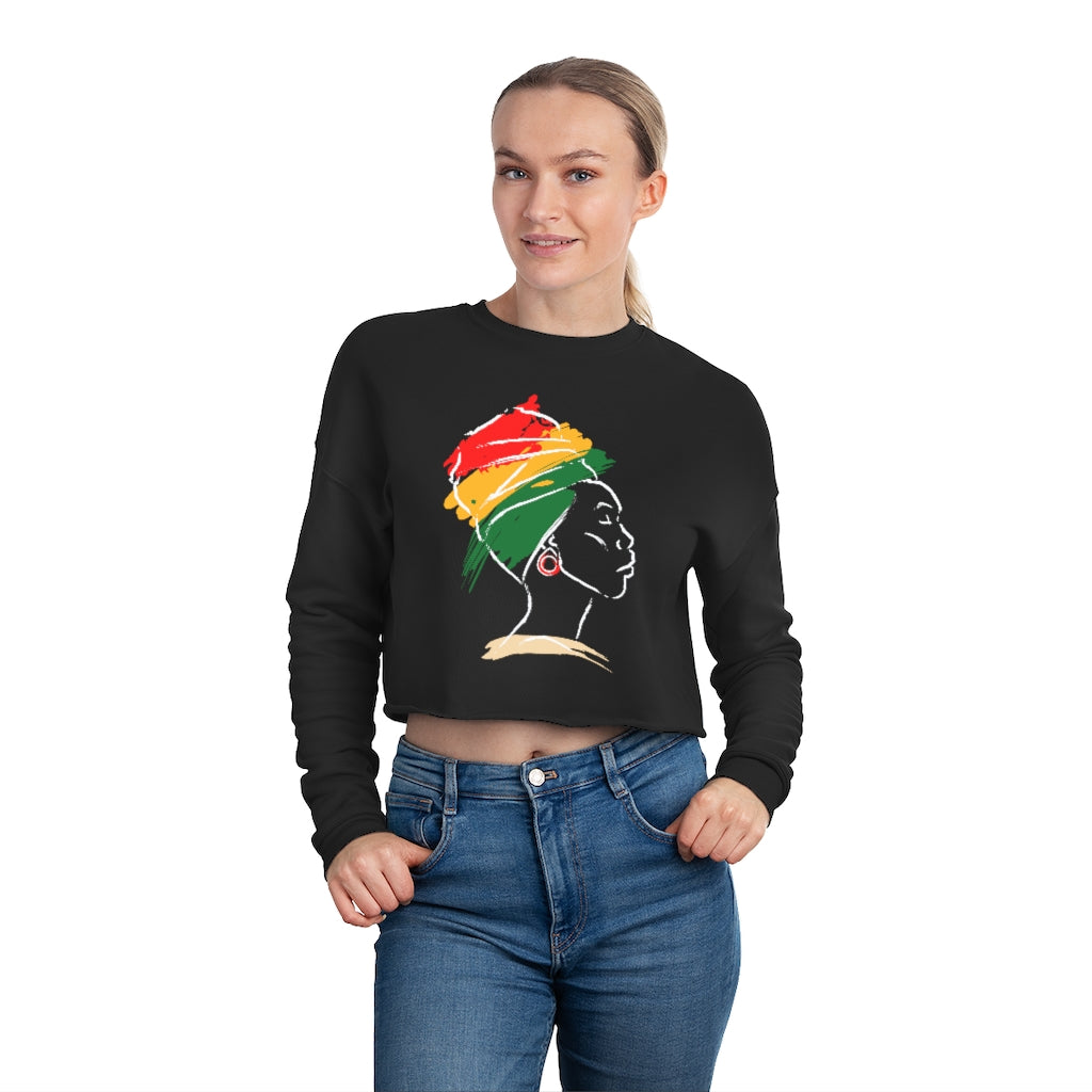 Strength of a Woman Cropped Sweatshirt