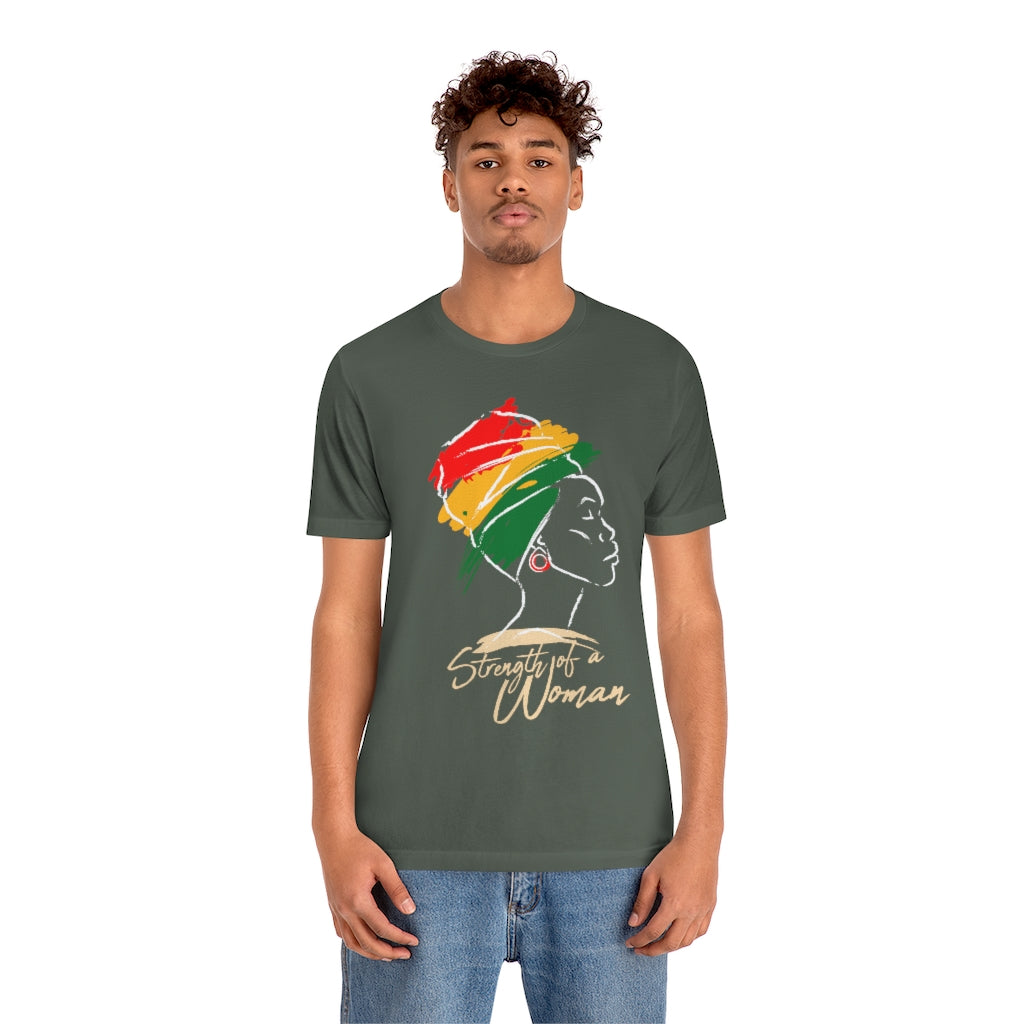 Strength of a Woman Unisex Short Sleeve Tee