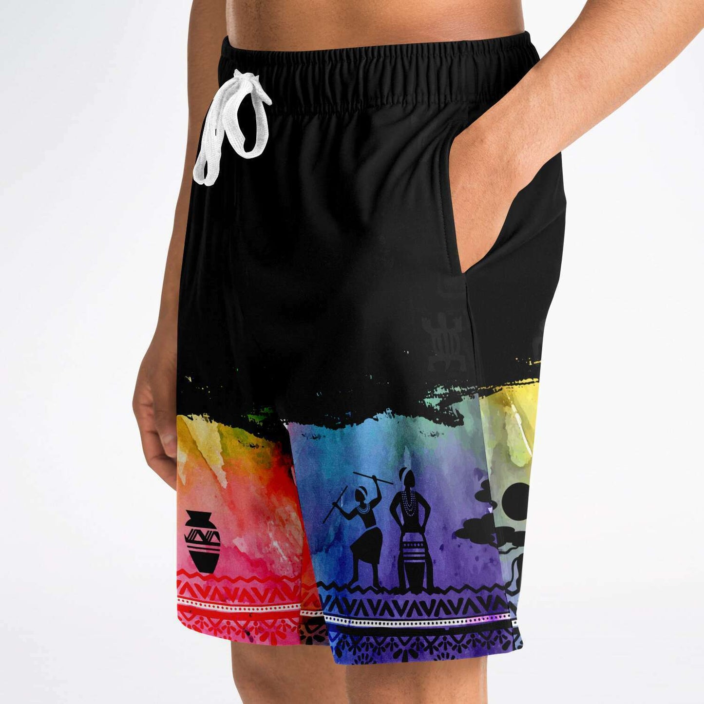 Urban African Summer Long shorts