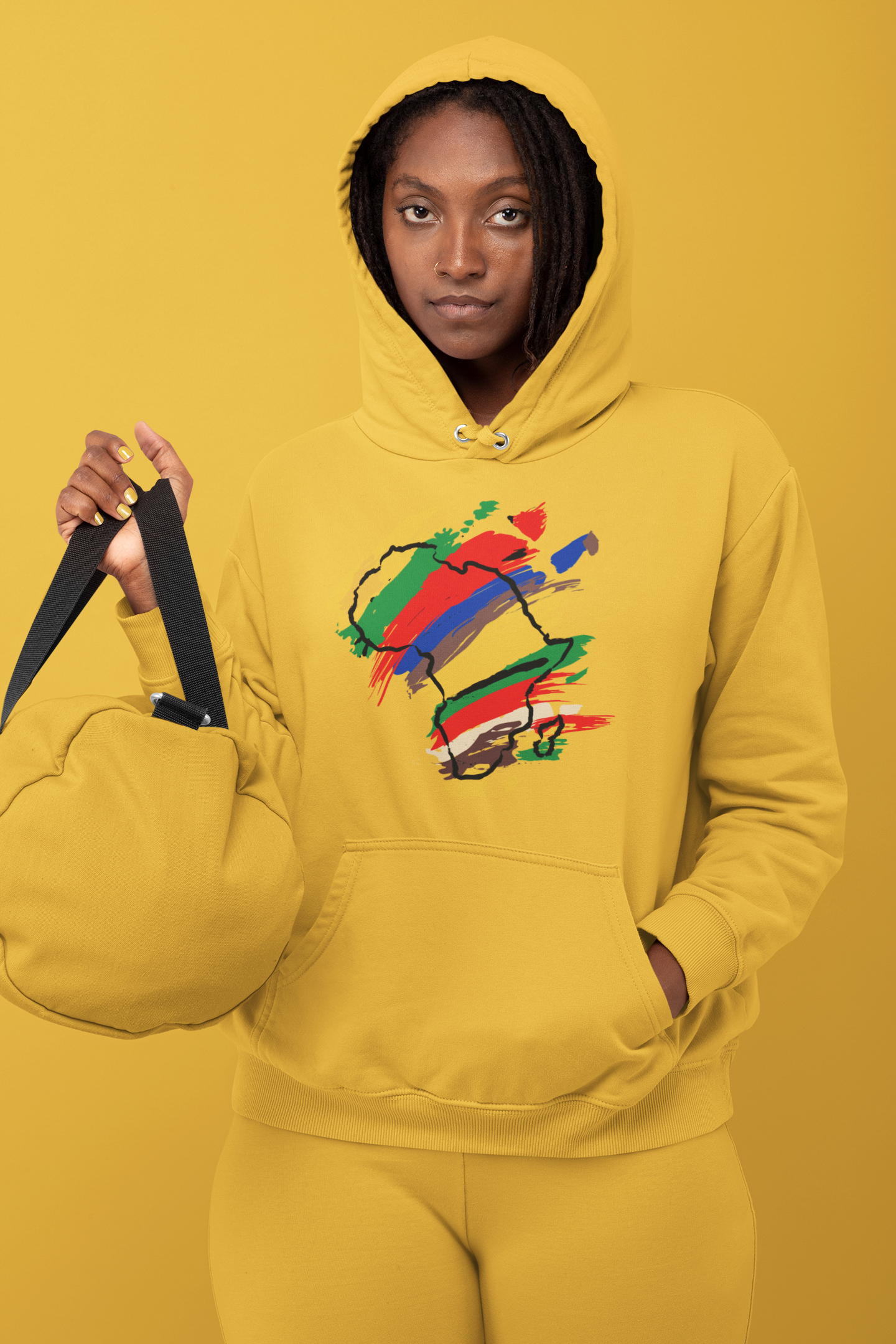 Tribal Color African Unisex Heavy Blend™ Hooded Sweatshirt