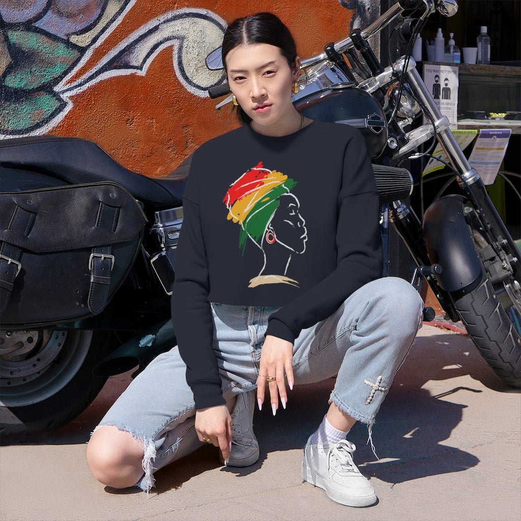Strength of a Woman Cropped Sweatshirt