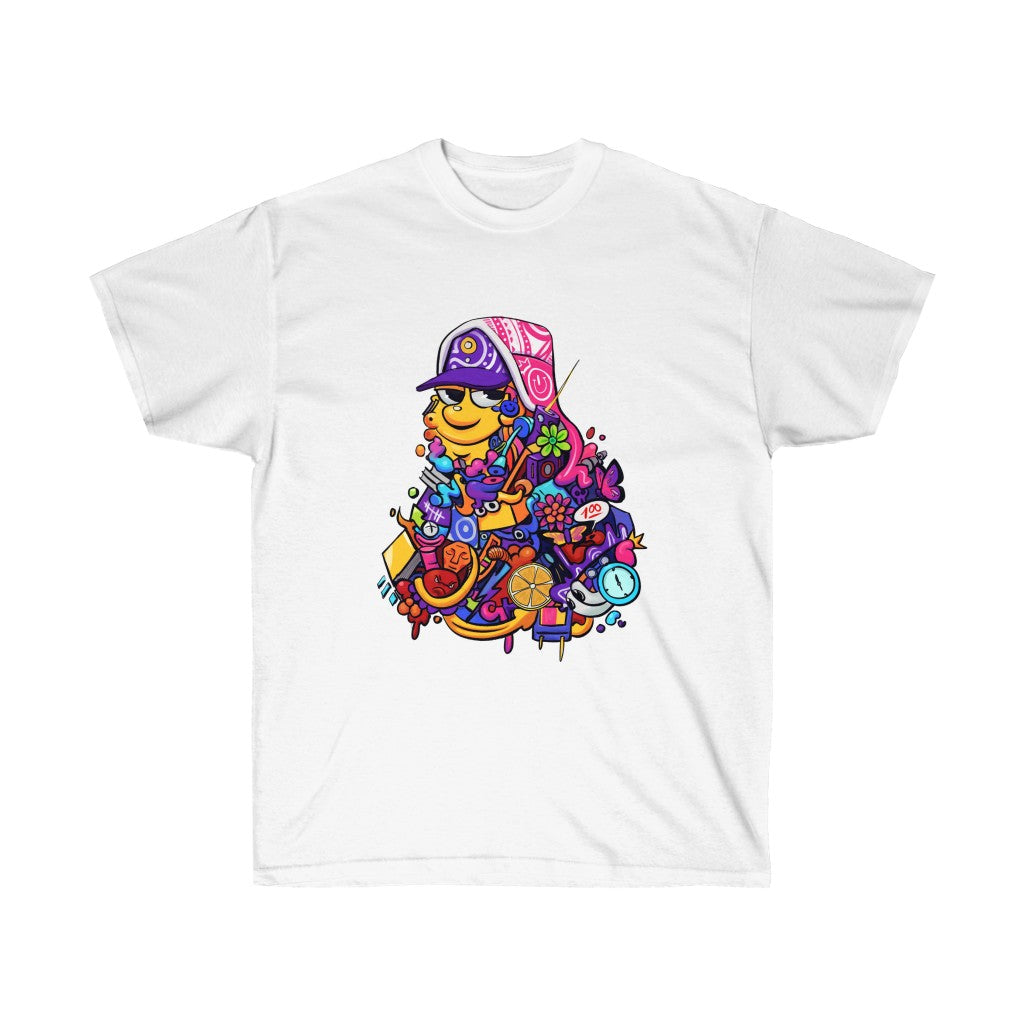 Urban Colorful Smile Unisex Ultra Cotton Tee