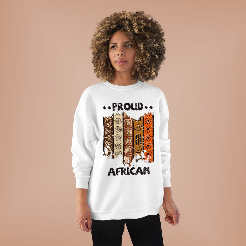 Proud African Unisex EcoSmart® Crewneck Sweatshirt