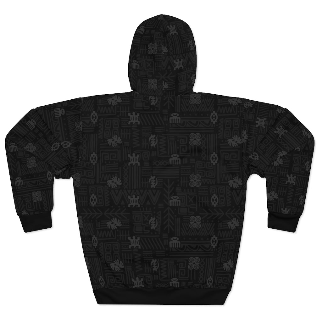 Tribal Adinkra Unisex Pullover Hoodie