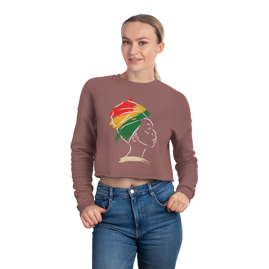 Strength of a Woman Cropped Sweatshirt