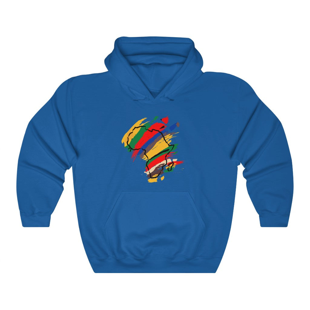 Tribal Color African Unisex Heavy Blend™ Hooded Sweatshirt