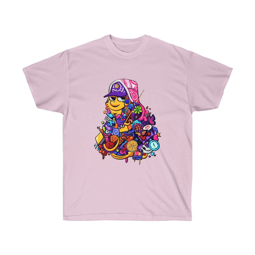 Urban Colorful Smile Unisex Ultra Cotton Tee