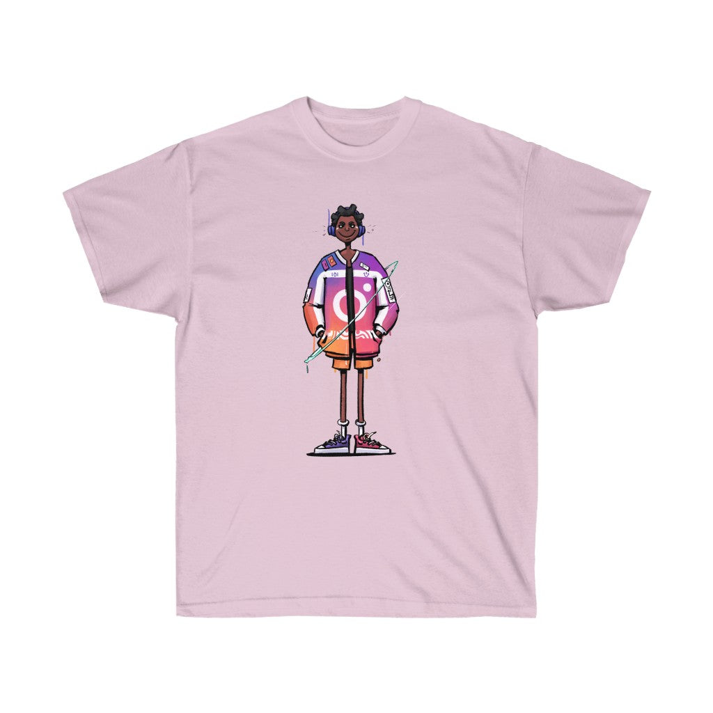 Social Media vs. Reality Unisex Ultra Cotton Tee