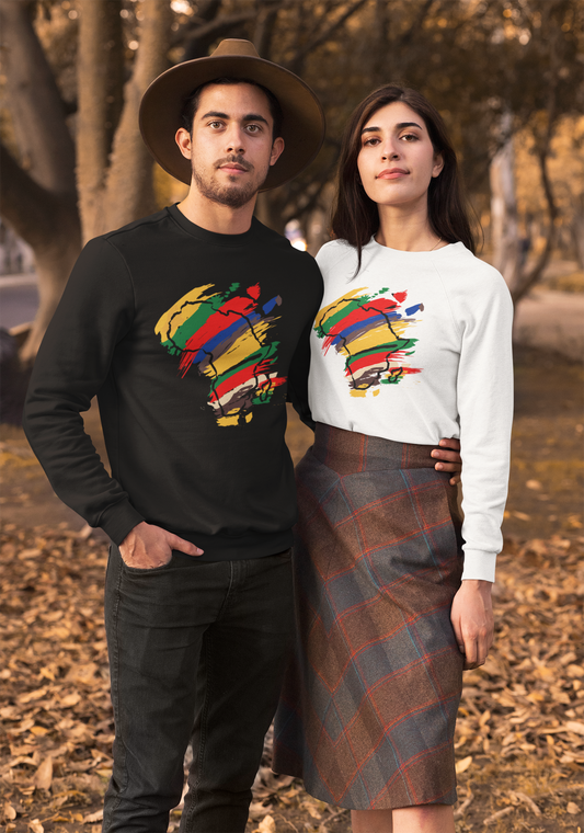 Tribal Color African Unisex Short Sleeve Tee