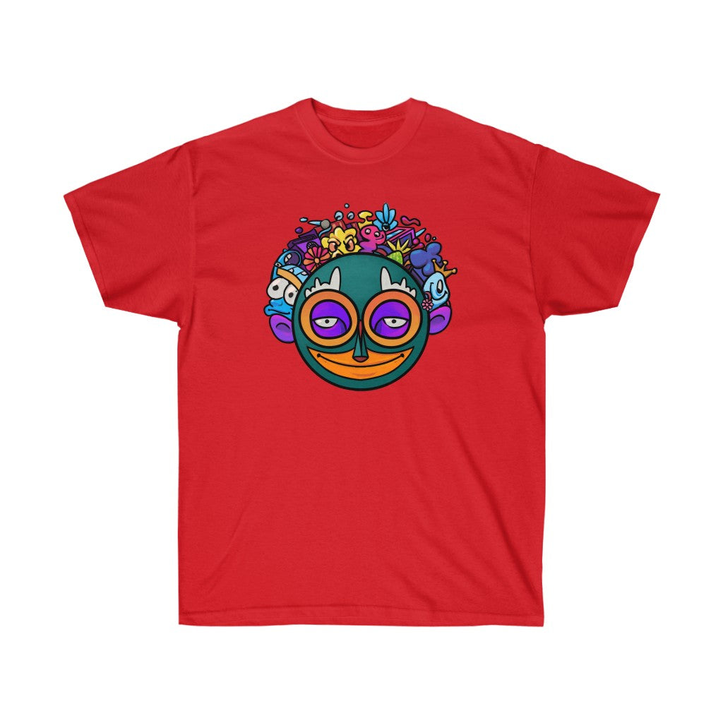 Colorful Urban Mask Unisex Ultra Cotton Tee