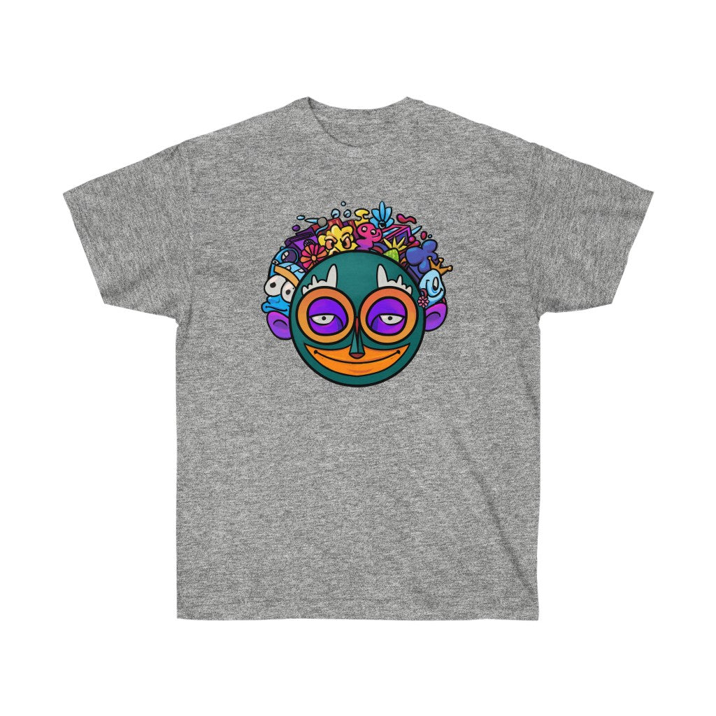 Colorful Urban Mask Unisex Ultra Cotton Tee
