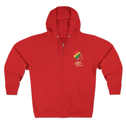 Strength of a Woman Unisex Premium Full Zip Hoodie