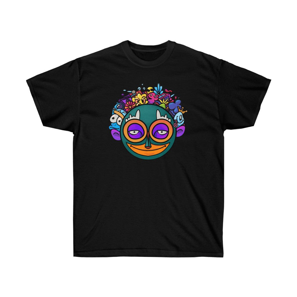 Colorful Urban Mask Unisex Ultra Cotton Tee