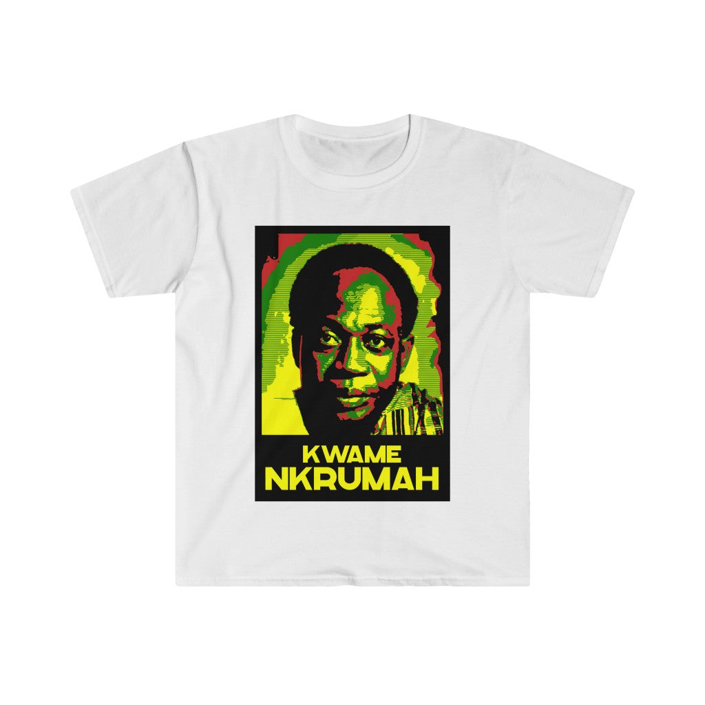 Iconic Black African Leaders, Kwame Nkrumah Unisex Softstyle T-Shirt