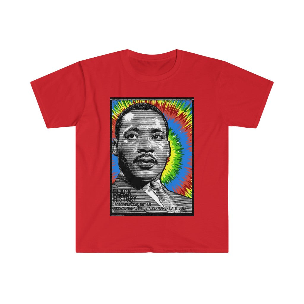 Iconic Black Leaders, Martin Luther King Jr.  Unisex Softstyle T-Shirt