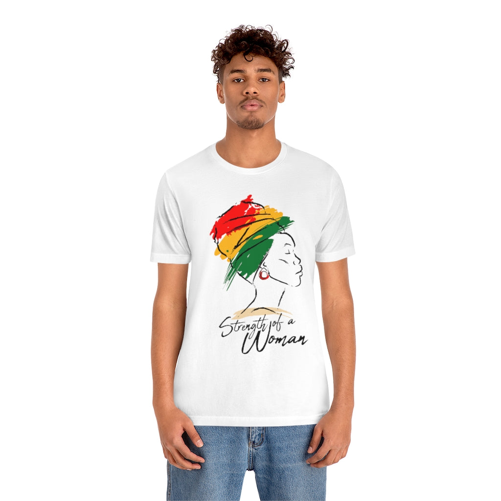 Strength of a Woman Unisex Short Sleeve Tee