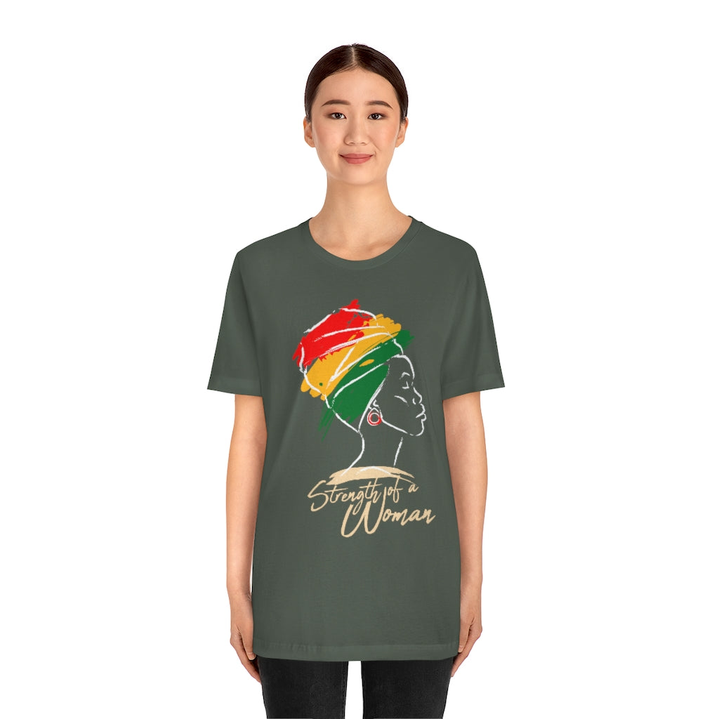 Strength of a Woman Unisex Short Sleeve Tee