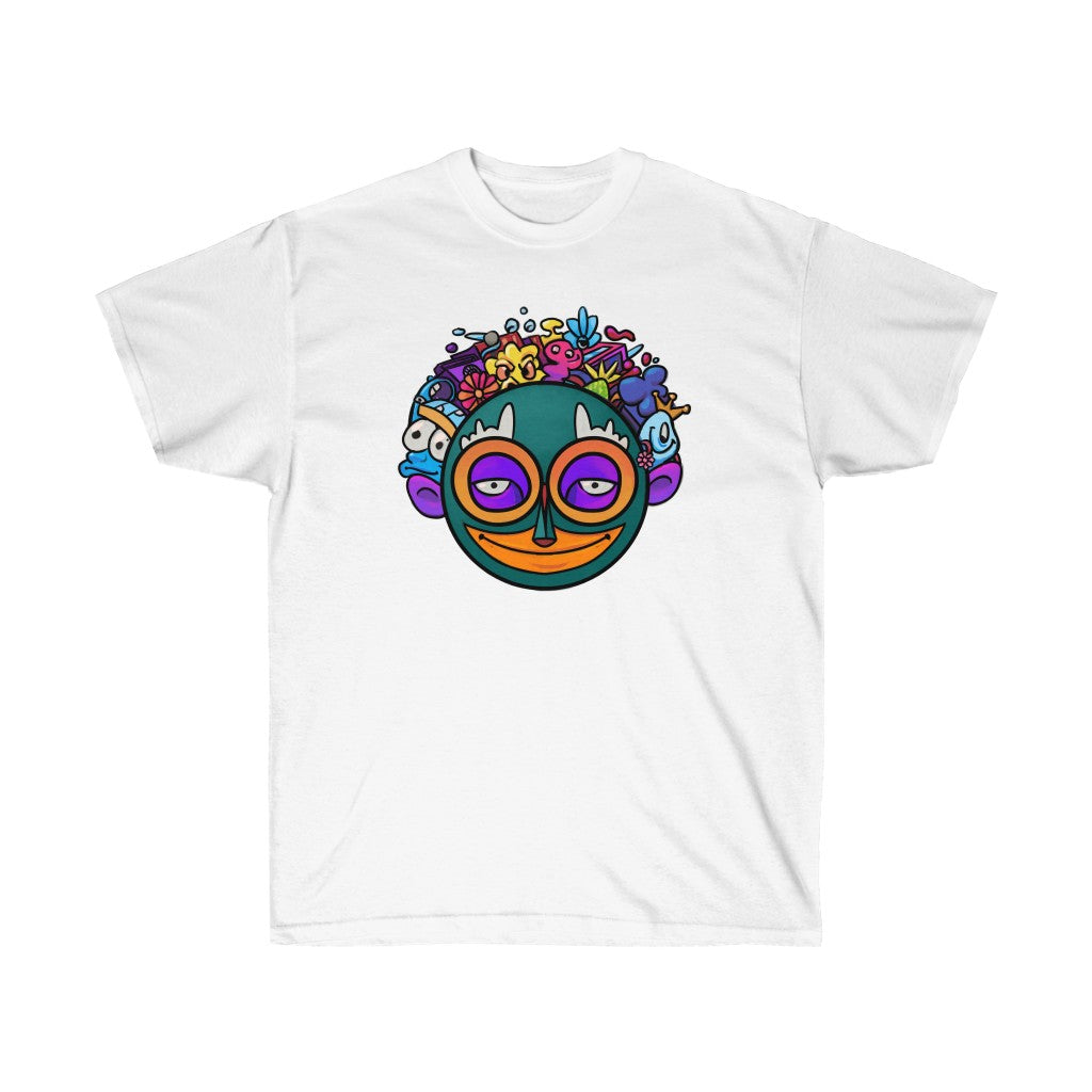Colorful Urban Mask Unisex Ultra Cotton Tee