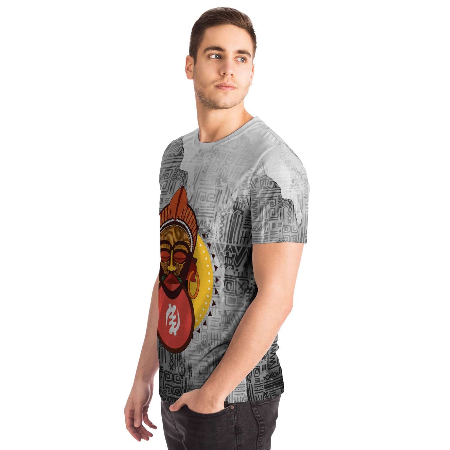Tribal Adinkra Mask Unisex Shirt