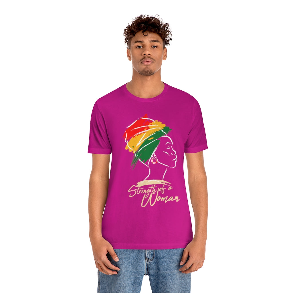 Strength of a Woman Unisex Short Sleeve Tee