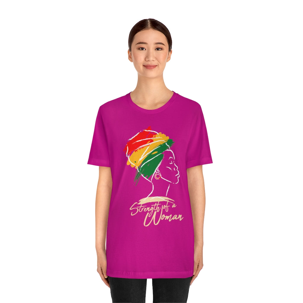 Strength of a Woman Unisex Short Sleeve Tee