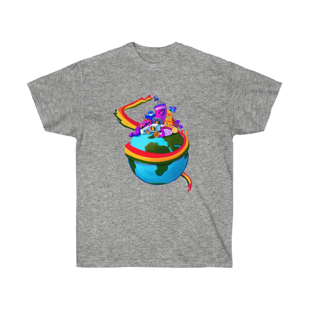 Africa to the World Unisex Ultra Cotton Tee
