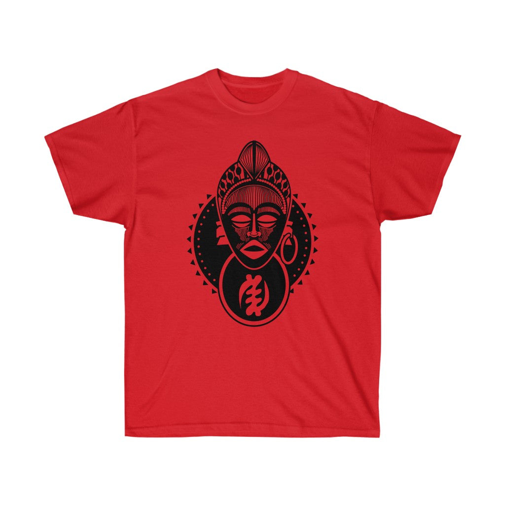 Tribal African Mask Unisex Ultra Cotton Tee