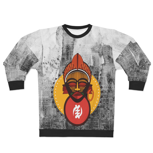 Adinkra Mask Unisex Sweatshirt