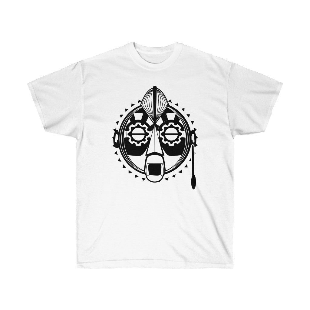Tribal African Mask Unisex Ultra Cotton Tee