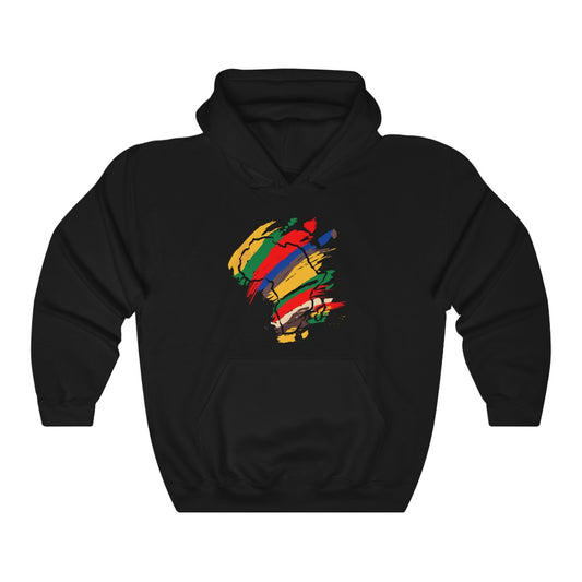 Tribal Color African Unisex Heavy Blend™ Hooded Sweatshirt