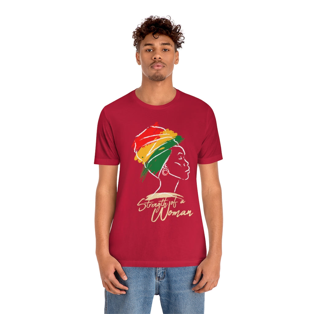 Strength of a Woman Unisex Short Sleeve Tee
