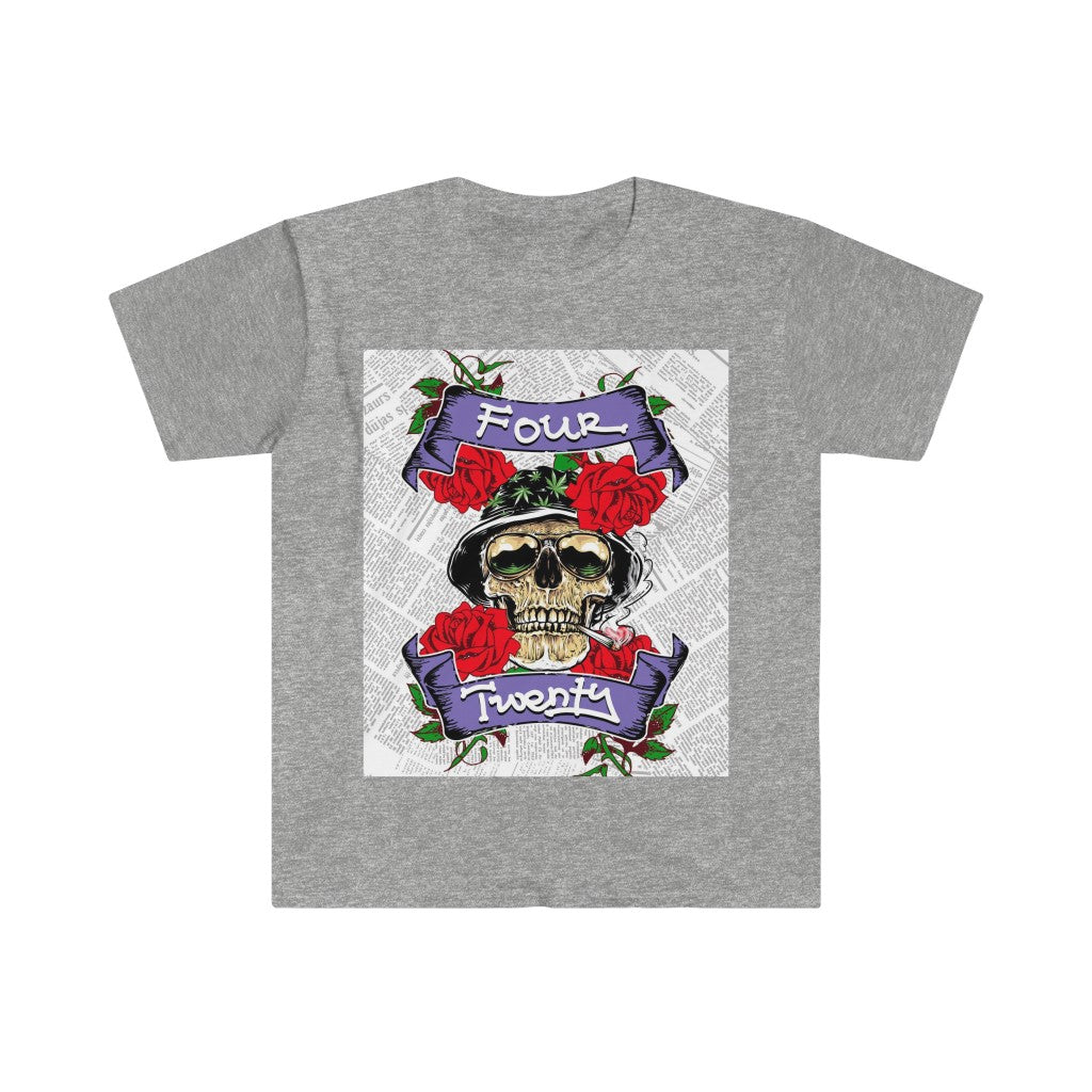 420 Weed Sweatshirt, Cannabis Shirt, Weed Shirt, Weed Tee, Gift For Him, 420 O'Clock Tee, Funny Marijuana Tee, Marijuana Shirt, Gift For Her Unisex Softstyle T-Shirt