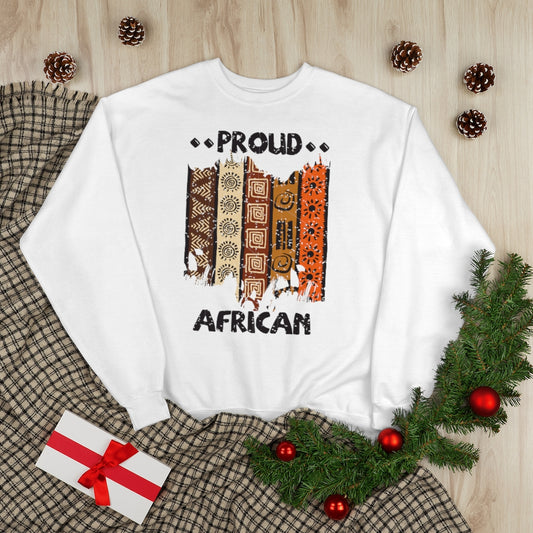 Proud African Unisex EcoSmart® Crewneck Sweatshirt